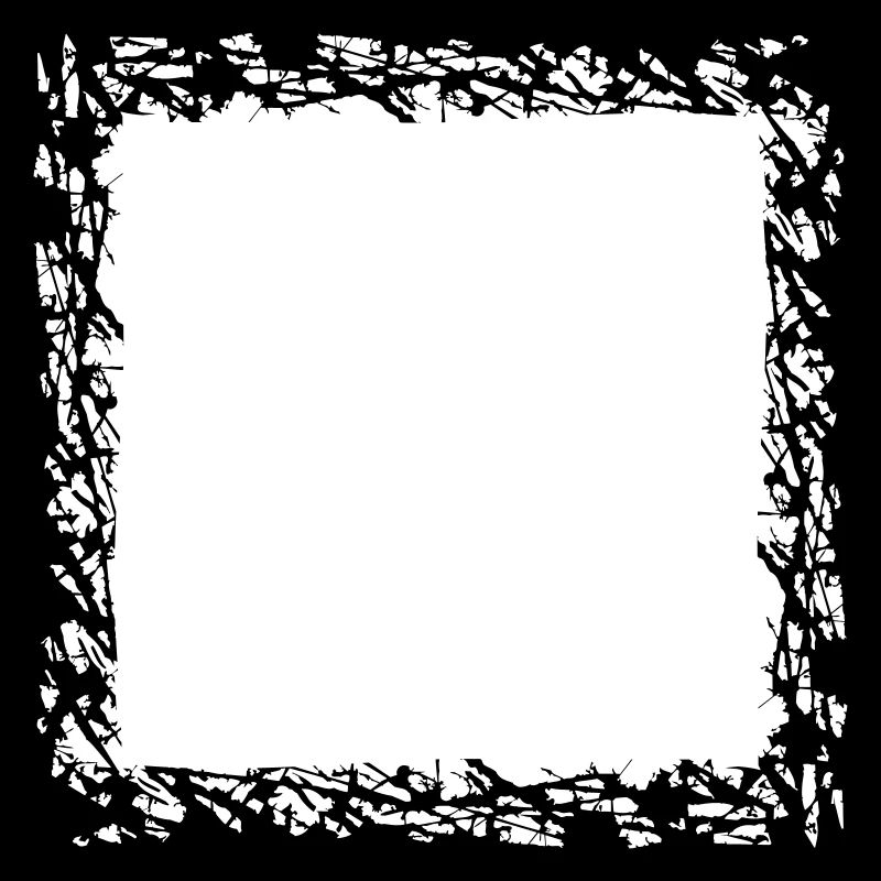 splitter zerbrochen umrandung rahmen kratzer risse