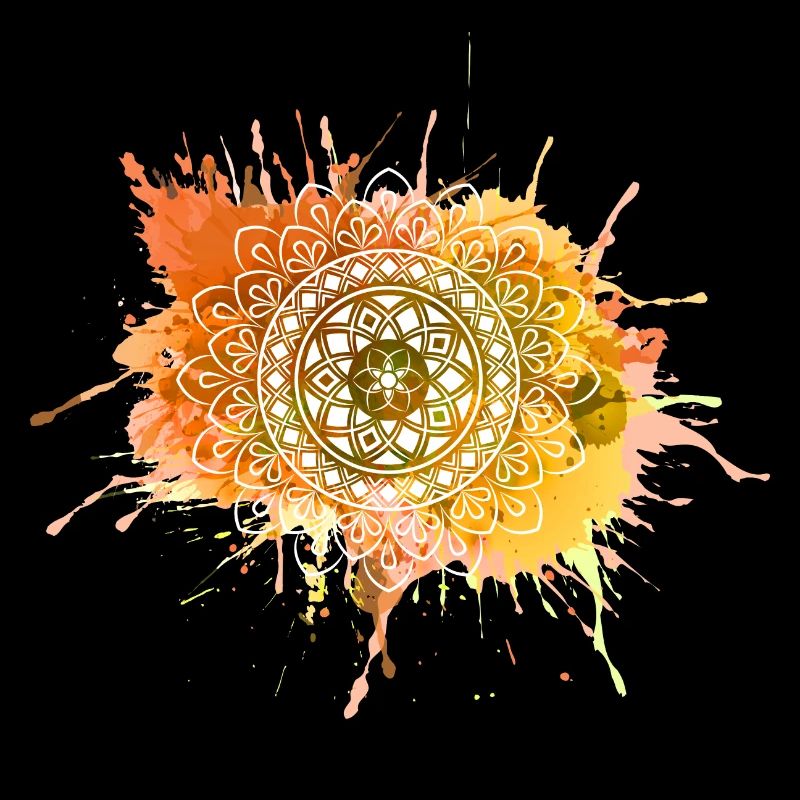 Mandala - Orange