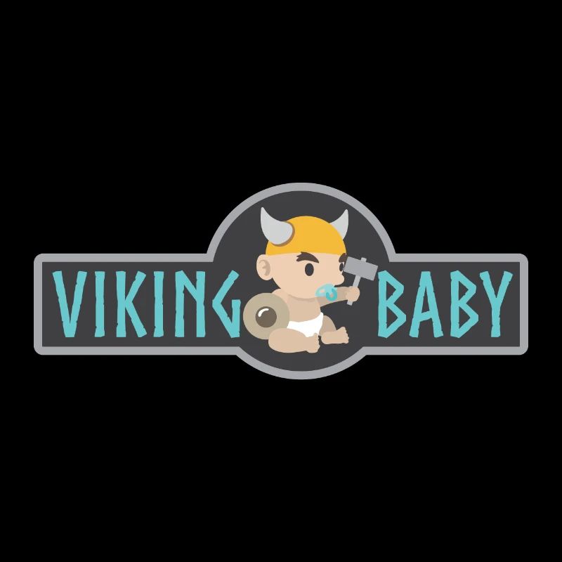 Viking Baby Pacifier Viking Gift Idea