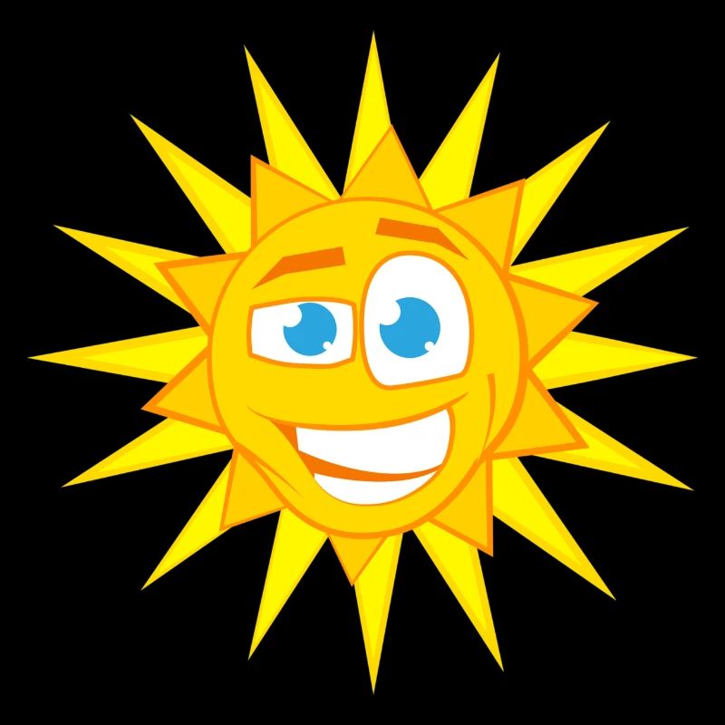 Soleil rayons de soleil d'été
