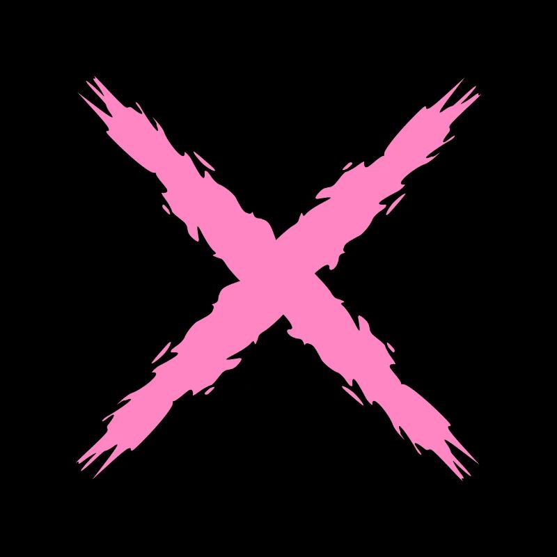 Croix rose