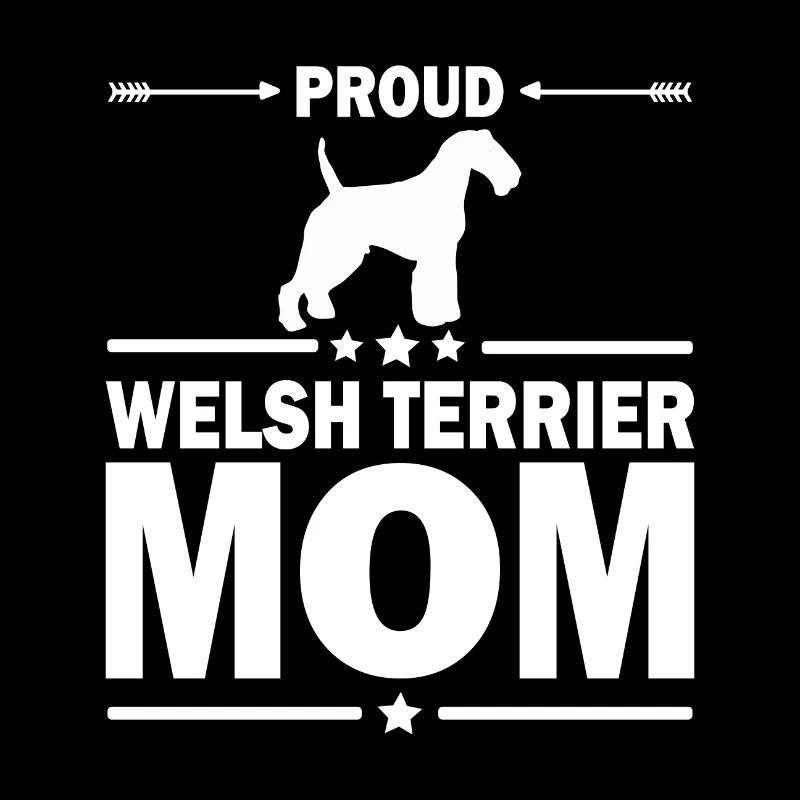 Welsh Terrier Mom Mama saying for Mum
