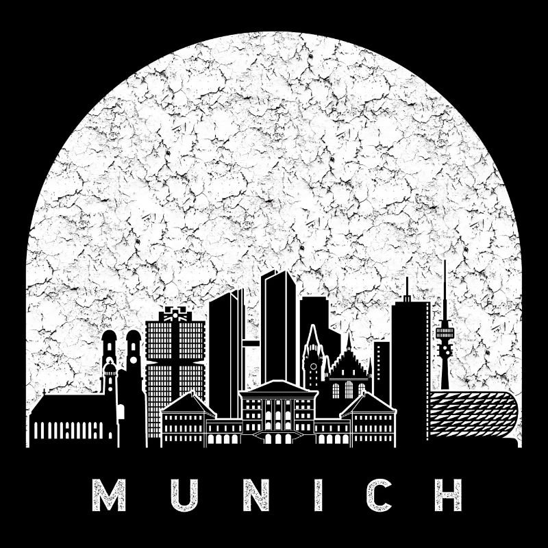 Munich Germany Skyline