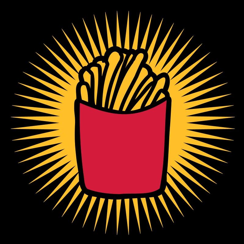 Strahlen Pommes Frites