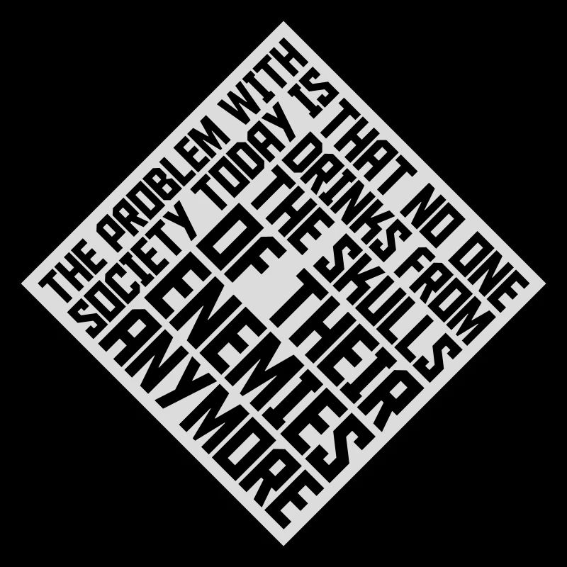 boissons de crânes ennemis