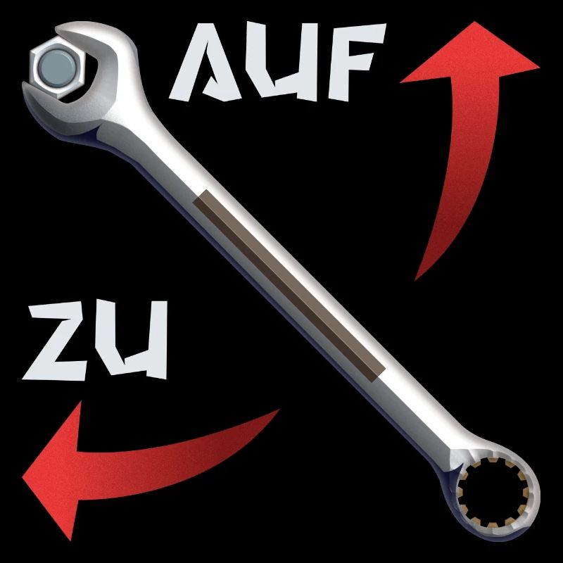 Schraubenschlüssel auf zu2