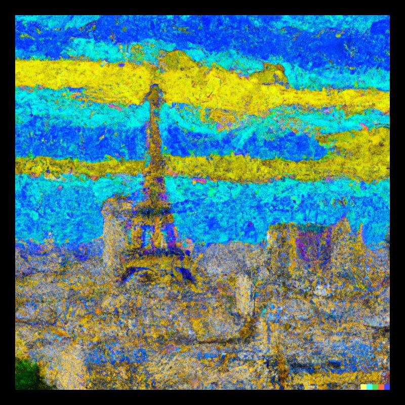 Paris - van Gogh Style
