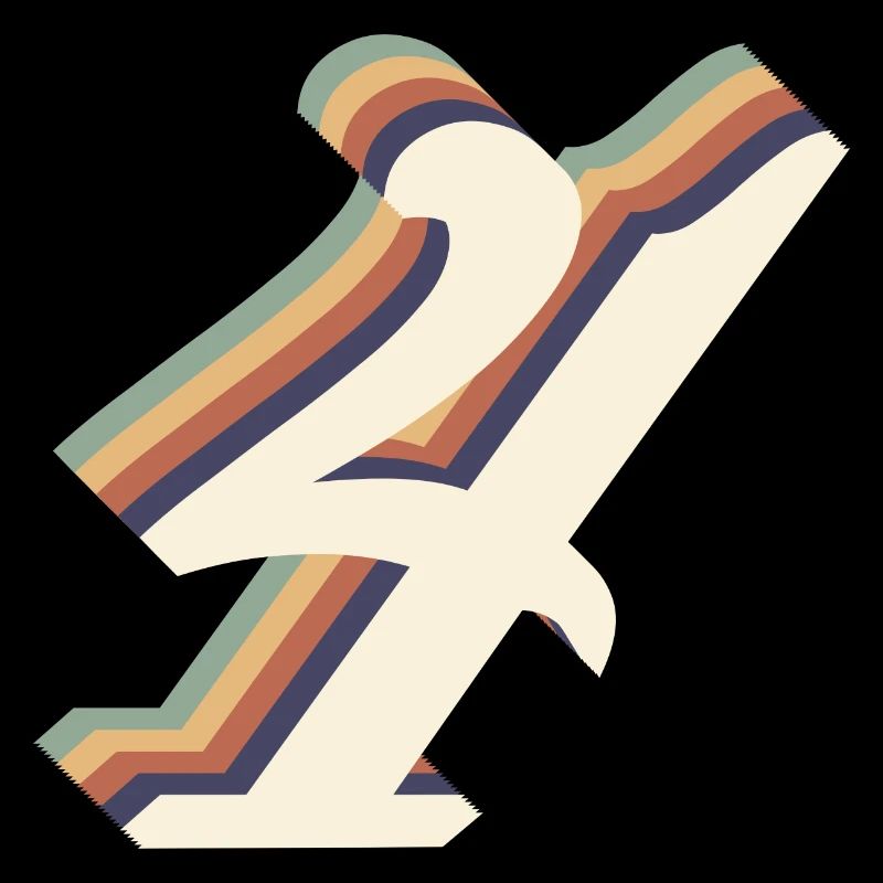 4e anniversaire vintage