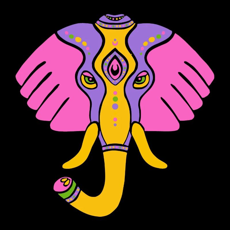 Symbol eines indischen Elefanten, Kultur Indiens