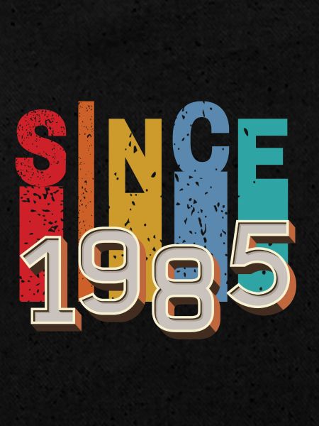 Since 1985 retro