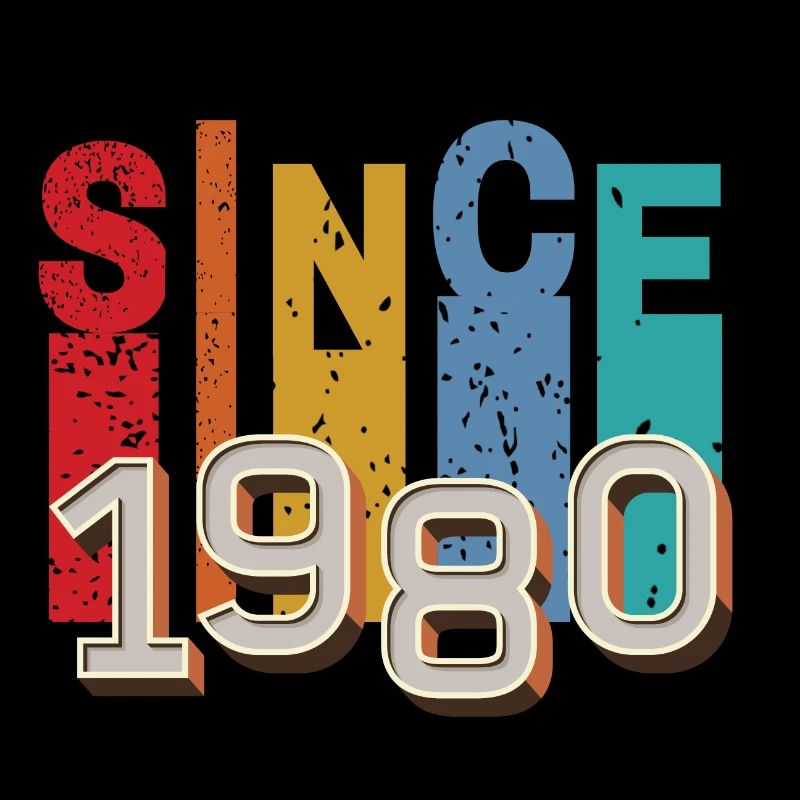 Since 1980 retro