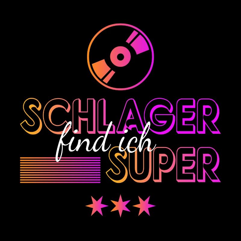 Schlager find ich super
