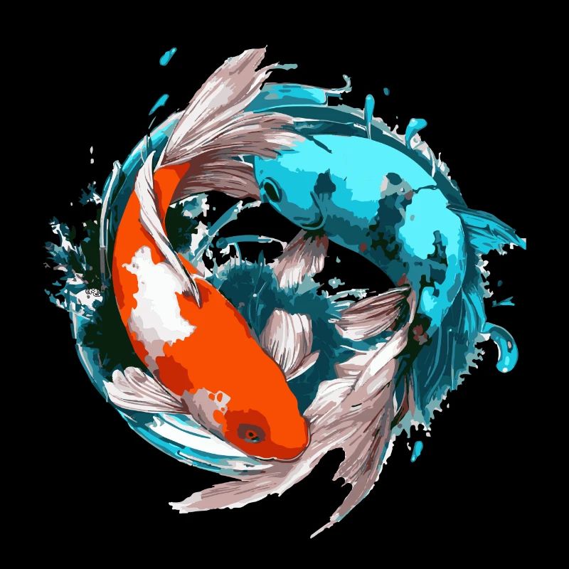 Koi Carp Harmony