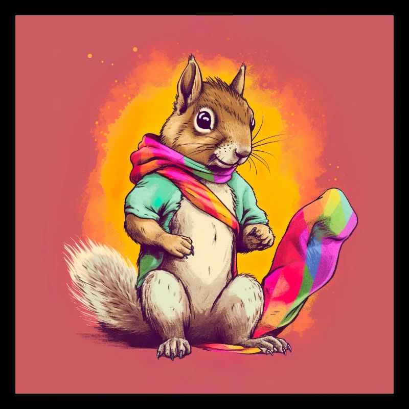 Pride LGBT Eichhörnchen