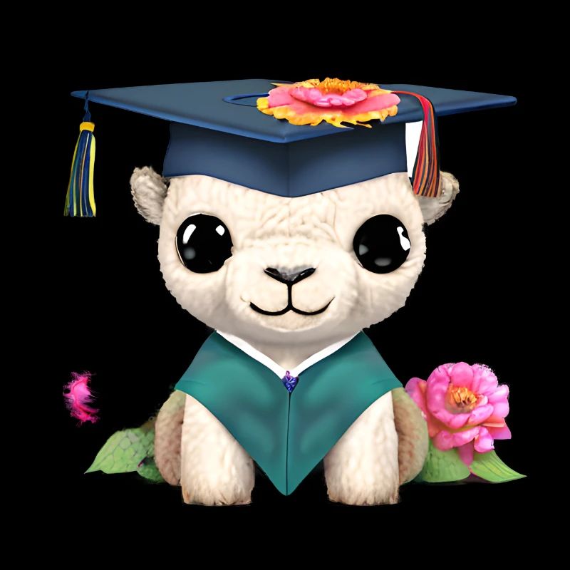 Bachelor Graduate School Leaving Certificate Alpaca Study