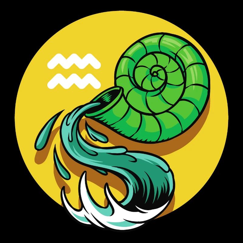 Zodiac - Star Sign - Aquarius - pos
