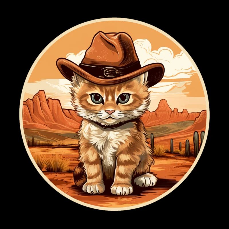 Chat du Far West