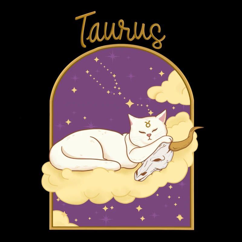 Taurus Zodiac Sign Cat