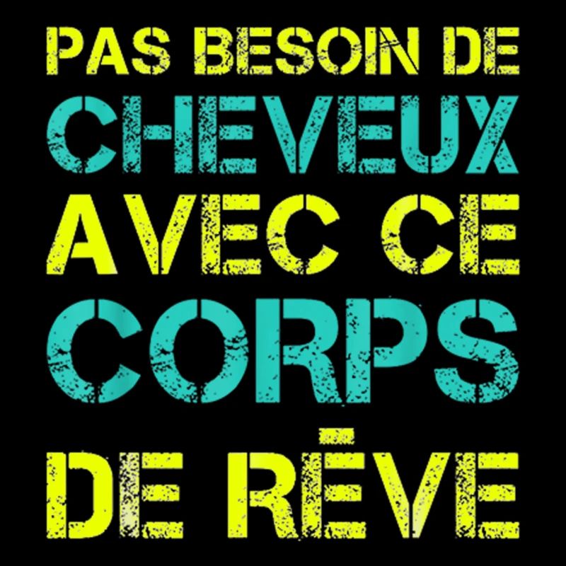 Pas besoin de cheveux avec ce corps de rêve