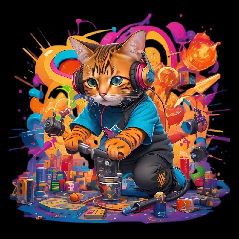 Colored Cat DJ