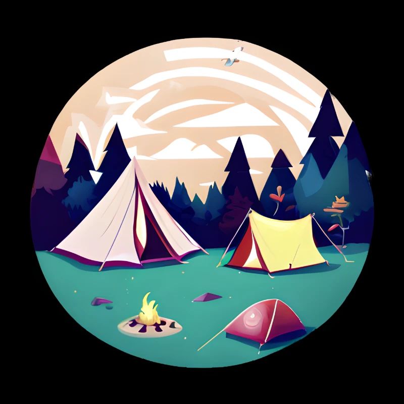 Camping Wohnwagen Camp Geschenk Zelten Wohnmobil