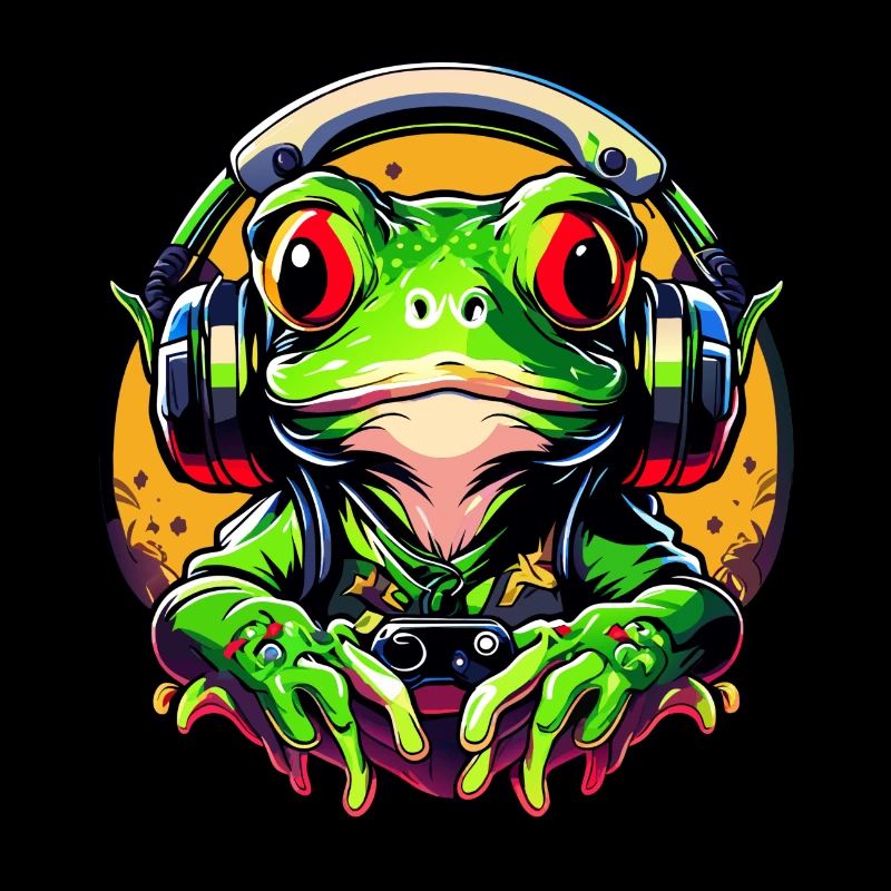 Grenouille de jeu