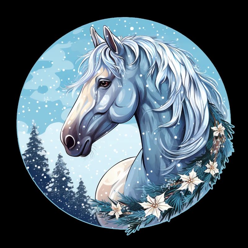 Cheval Hiver