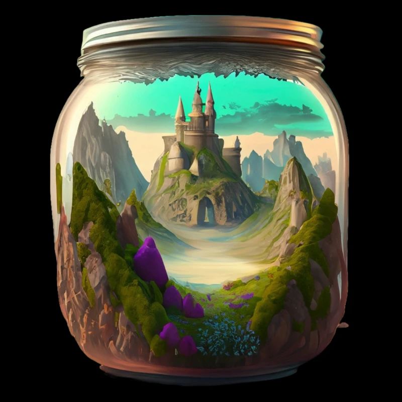Ein Schloss im Glas
