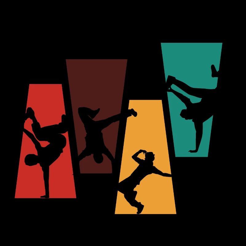 Vintage Retro Breakdance Gift Idea
