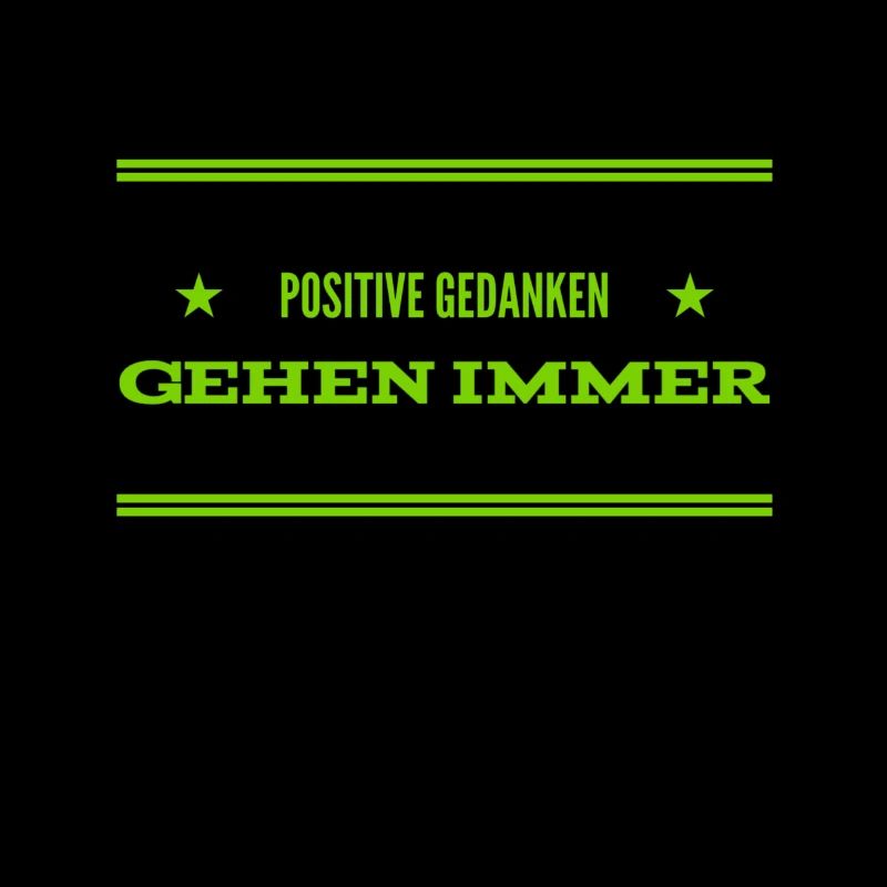 ich liebe positive Gedanken