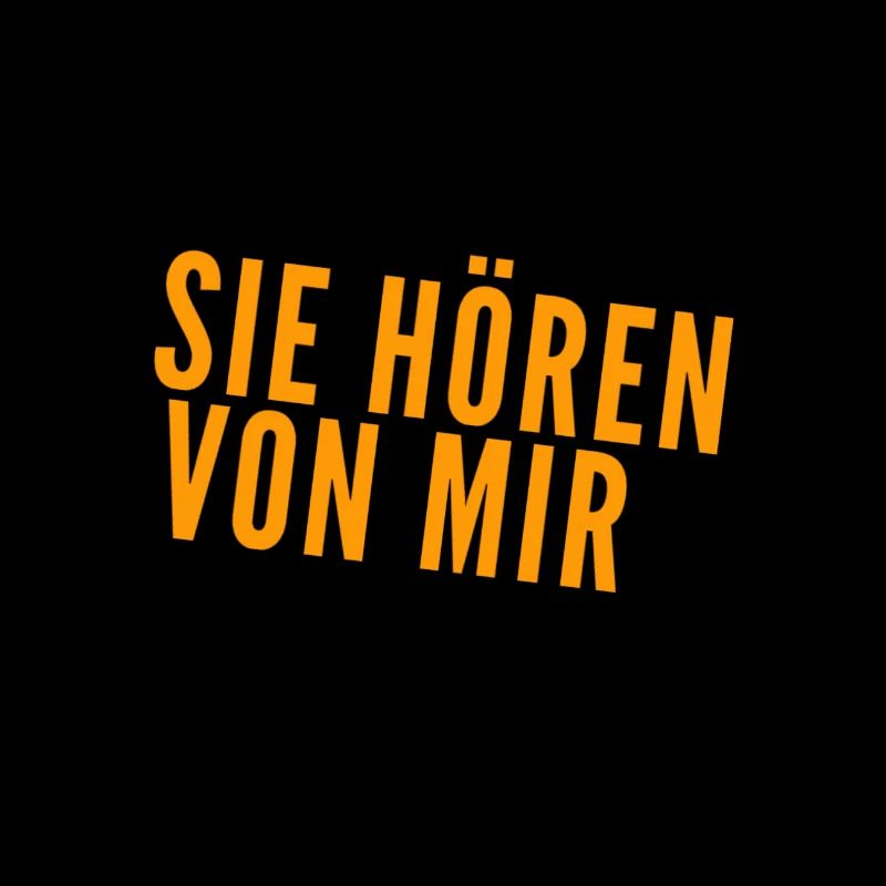 ich melde mich bald