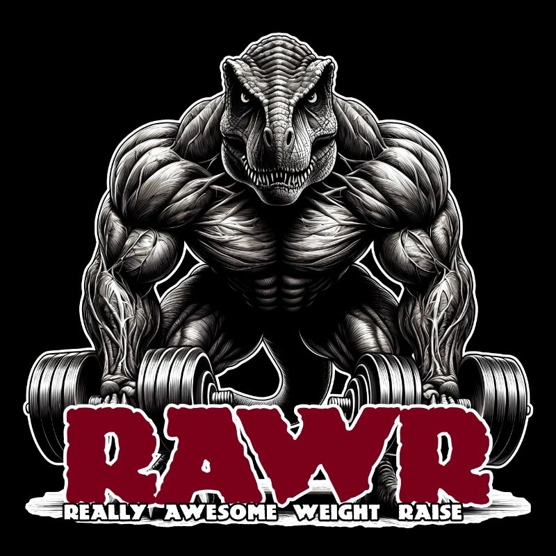 T-Rex Dumbbell RAWR