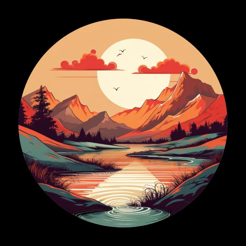 Coucher de soleil de rêve