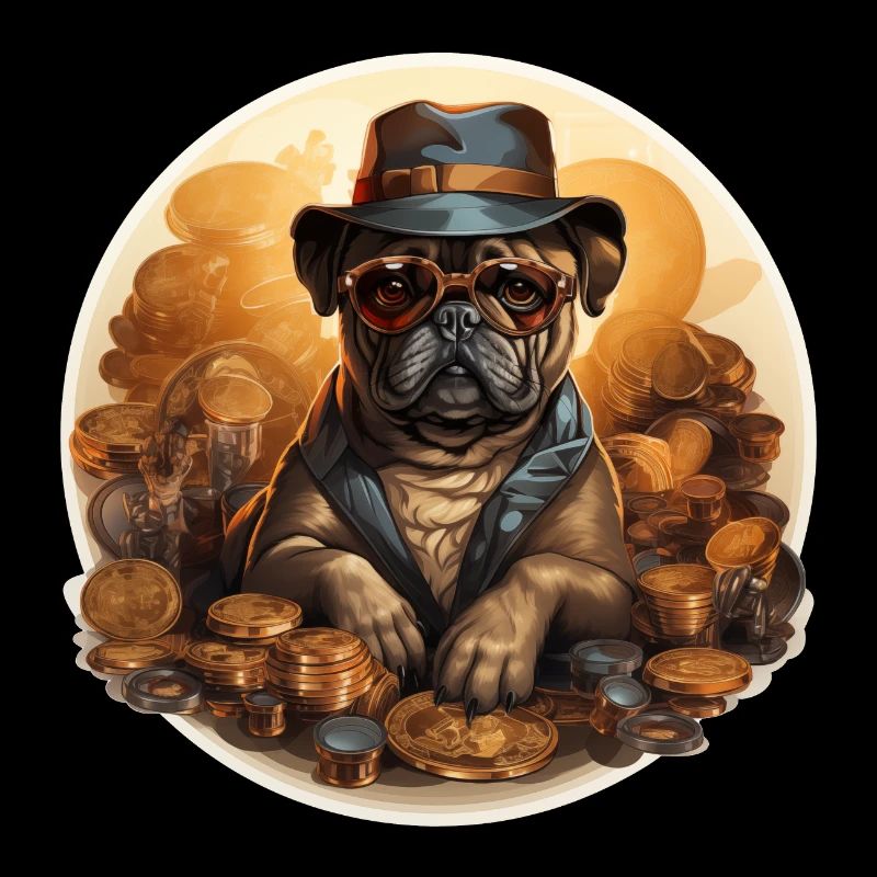 Pug Gold Digger