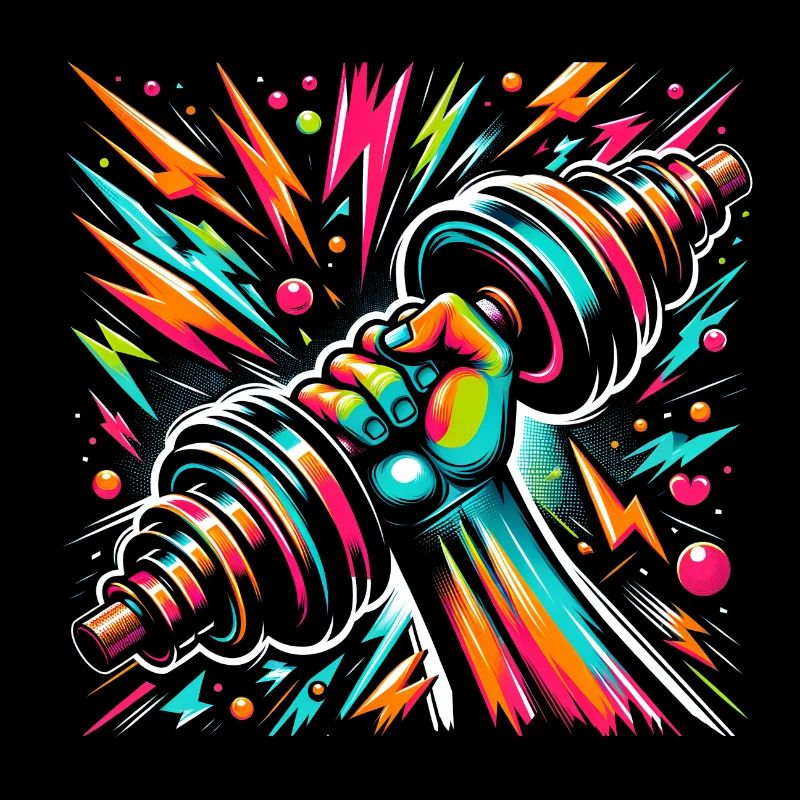 Galaktischer Energie-Blaster: Sci-Fi Kunst