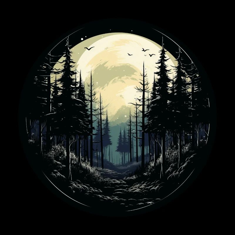 Forest night
