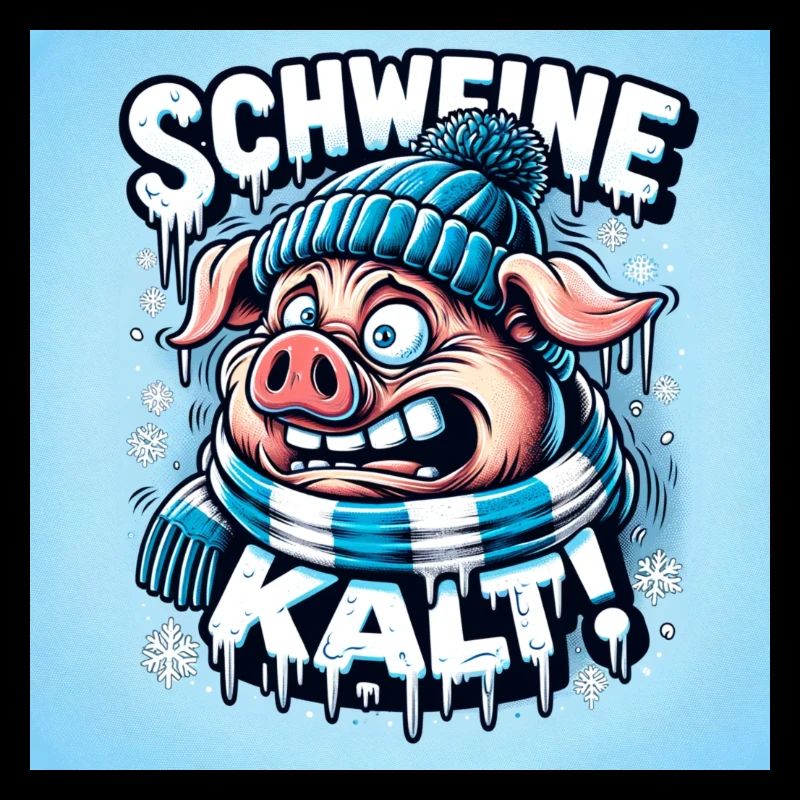Cold as a pig!
