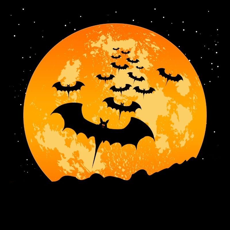 Halloween-Fledermäuse