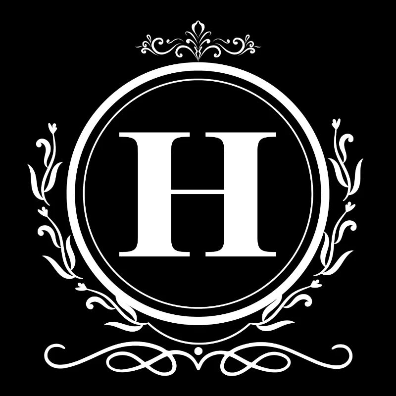 lettre h décoration