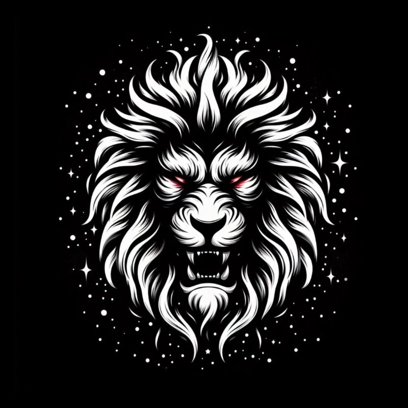 the king lion
