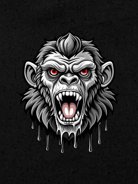 Tête de singe
