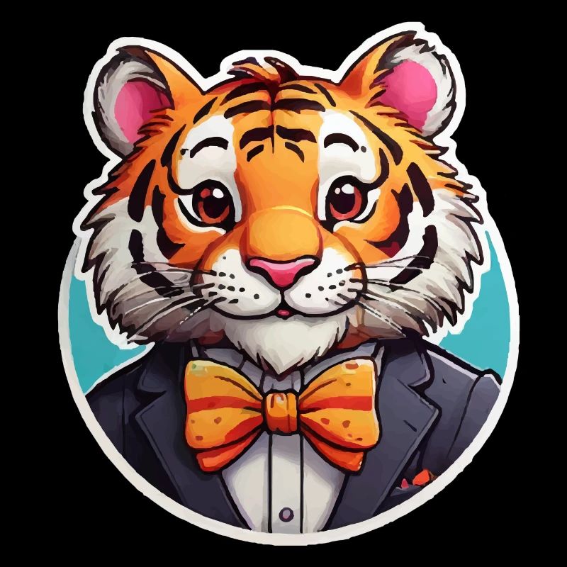 Drôle de tigre comique