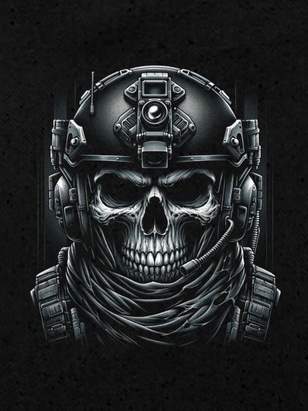 Crâne tactique Commando