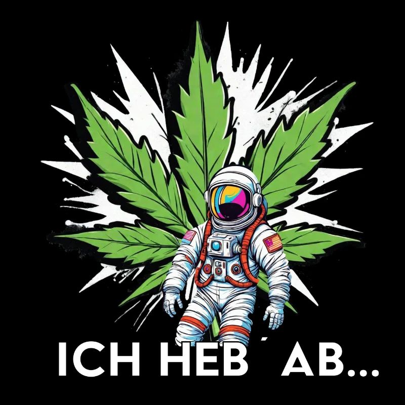 wie ein Astronaut