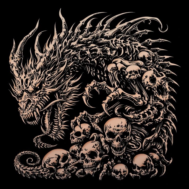 Fantasy Dragon Anime Dragon head Mythical reptile magic