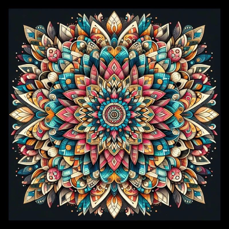 Conception de Mandala Yoga