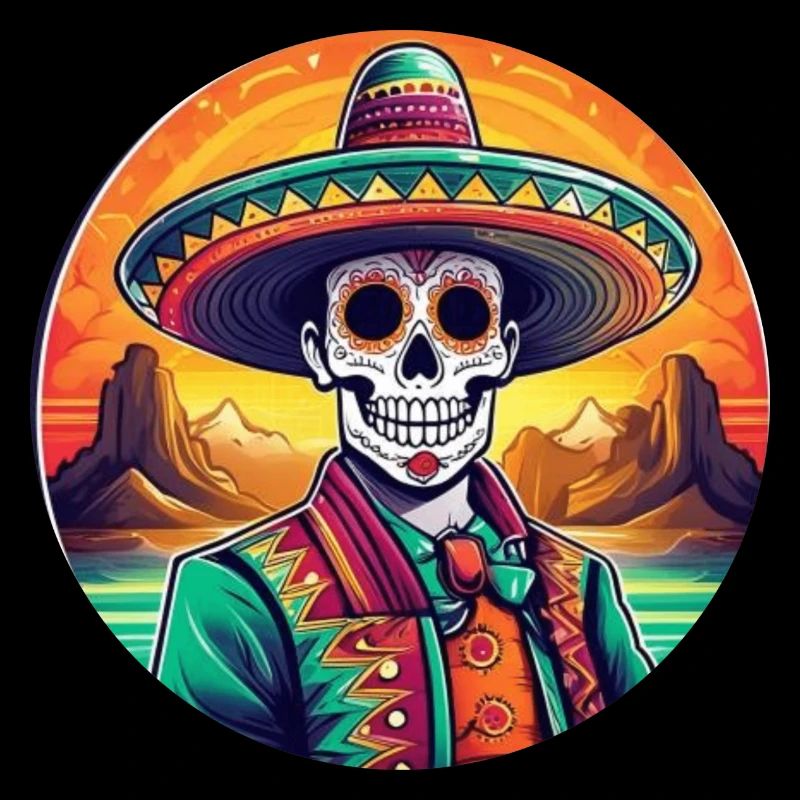 5 de Mayo Party Drinko de Mayo Sugar Skull Sombr