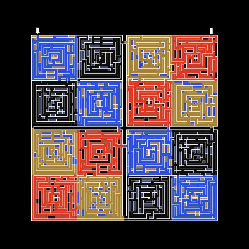 Laby Square 2 (version couleurs)