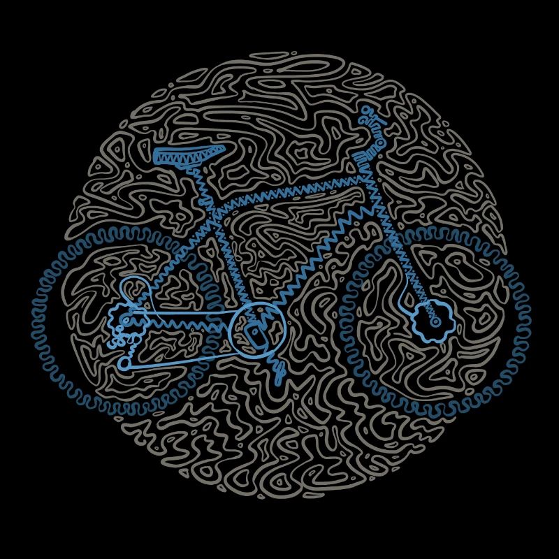 Bicyclette graphique