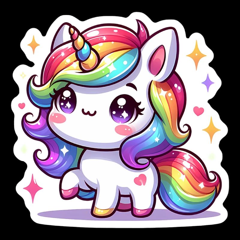 Licorne Arc en Ciel